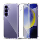 Samsung Galaxy S25 + (plus) Tech-Protect Flexair Hybrid Cover – transparent Samsung Galaxy S25 + (plus) Tech -Protect Flexair Hybrid Couverture – Transparent
