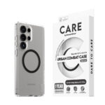 Care by Panzerglass Samsung Galaxy S25 Ultra Flagship Urban Combat Case – Qi compatible – Genemsiktig / Blackcare par Panzerglass Samsung Galaxy S25 Ultra Flagship Urban Combat Case – Qi Compatible – Genema Sick / Black