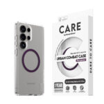 Soins par Panzerglass Samsung Galaxy S25 Ultra Flagship Urban Combat Case – Qi Compatible -Orree / Plum Purplecare par Panzerglass Samsung Galaxy S25 Ultra Flagship Urban Combat Case – Qi compatible -comsible / Plum Purple Purple