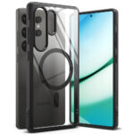 Samsung Galaxy S25 Ultra Ringke Fusion Bold Cover – Magsafe Compatible – transparent / noir Samsung Galaxy S25 Ultra Ringke Fusion Bold Cover – Magsafe Compatible – Transparent / noir