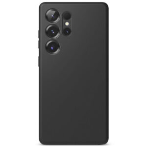 Ringke Samsung Galaxy S25 Ultra Silicone Magnetic Magsafe Cover – Tri Samsung Galaxy S25 Ultra Silicone magnétique Magsafe Couverture – Black