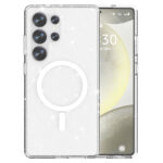 Samsung Galaxy S25 Ultra Glitter Hybrid Cover – Magsafe Compatible – transparent Aderwod Samsung Galaxy S25 Ultra Glitter Hybrid Cover – Magsafe compatible – transparent transparent