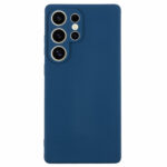 Samsung Galaxy S25 Ultra Flexible Plastic Plastic Agorproof Hoor – Blueiderwood Samsung Galaxy S25 Ultra Flexible Plastic Shockingproof Couvre – Bleu foncé