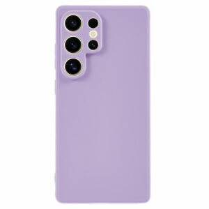 Samsung Galaxy S25 Ultra Flexible Plastic Plastic Agorproof Couvre – Lillaeiderwood Samsung Galaxy S25 Ultra Flexible Plastic Shock Tocoping Cover – Purple