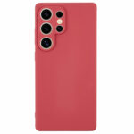 Samsung Galaxy S25 Ultra Flexible Plastic Plastic Agorproof Couvre – Rediderwood Samsung Galaxy S25 Ultra Flexible Plastic Flogofproof Couvre – Rouge