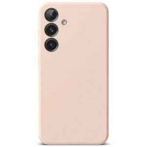 Ringke Samsung Galaxy S25 + (plus) Couverture magnétique magnétique en silicone – Éclairage Samsung Galaxy S25 + (plus) Couverture magnétique magnétique en silicone – rose