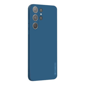 Samsung Galaxy S25 Ultra Pinwuyo Silicone Cover – Blue Samsung Galaxy S25 Ultra Pinwuyo Silicone Cover – Bleu