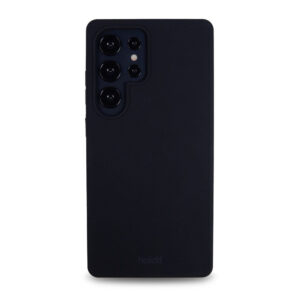 Holdit Samsung Galaxy S25 Ultra Soft Touch Silicone Case – Sortholdit Samsung Galaxy S25 Ultra Soft Touch Silicone Case – noir