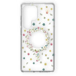 Idéal de Suède Samsung Galaxy S25 Ultra Clear Case – Charge sans fil – Petite floral idéal de Suède Samsung Galaxy S25 Ultra Clear Case – Charge sans fil – Petite floral