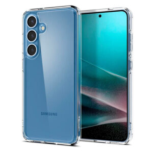 Samsung Galaxy S25 + (plus) Spigen Hybride Couverture cristalline – transparent Samsung Galaxy S25 + (plus) Spigen Hybride Couverture claire – transparent – transparent