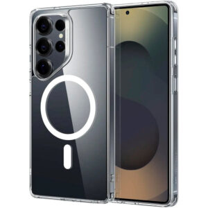 ESR Samsung Galaxy S25 Ultra Classic Hybrid Cover – Magsafe Compatible – transparent Samsung Galaxy S25 Ultra Classic Hybrid Cover – Magsafe compatible – transparent