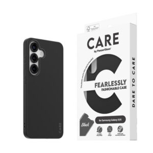 Care by Panzerglass Samsung Galaxy S25 + (plus) Fashion Feardely Fashionable Case – Blackcare par Panzerglass Samsung Galaxy S25 + (Plus) Fashion Fearlly Fashionable Case – Black