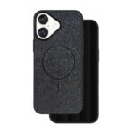 iPhone 16 COUVERTURE mince des paillettes – Magsafe Compatible – Trimithip 16 paillettes minces – Magsafe compatible – noir