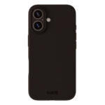 Holdit iPhone 16 Soft Touch Silicone Case – Blackholdit iPhone 16 Soft Touch Silicone Case – noir