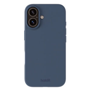 Holdit iPhone 16 Soft Touch Silicone Case – Pacific Blueholdit iPhone 16 Soft Touch Silicone Case – Pacific Blue