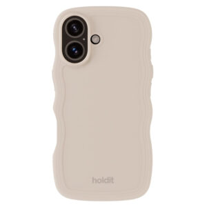 Holdit iPhone 16 Wavy Case – BEIGEHOLDIT iPhone 16 Wavy Case – Beige Holdit iPhone 16 Wavy Case – BEIGEHOLDIT iPhone 16 Wavy Case – Beige