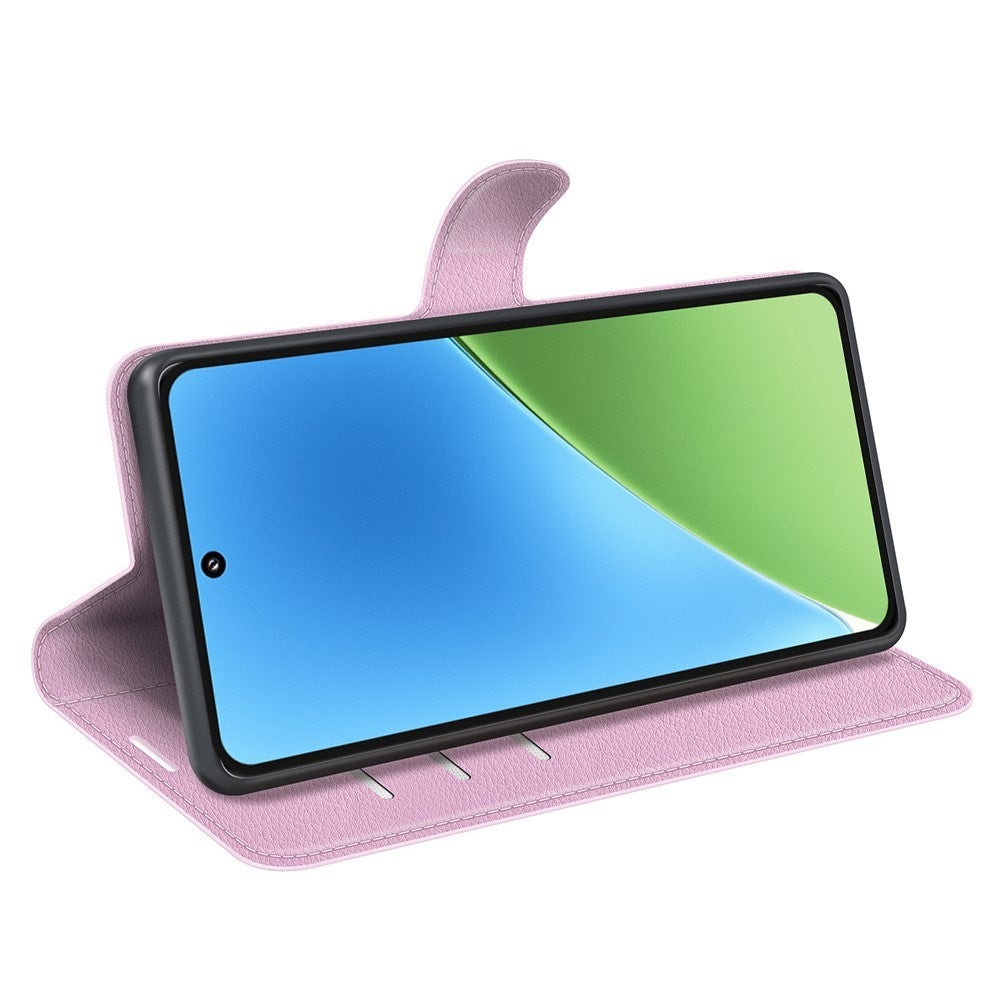 Xiaomi 15 Couvercle de rabat en cuir artificiel avec support de carte et fonction du support – PinkDiderwood Xiaomi 15 Couvercle de revers en cuir artificiel avec porte-carte et fonction du stand – Pink 5