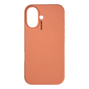 Nudient Base Silicone iPhone 16 Cover – Peach Oroangenudient Base Silicone iPhone 16 Cover – Peach Orange
