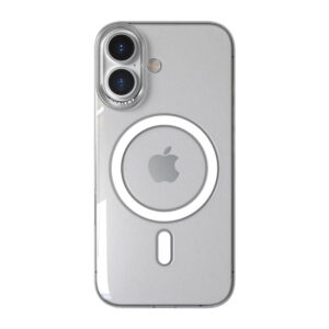 Nudient Thin Case iPhone 16 Cover – Magsafe Compatible – transparentnudient mince couverture iPhone 16 – Magsafe compatible – transparent