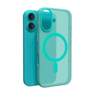 Puro Daylight Gradient Magsafe Silicone Cover – iPhone 16 – transparent / vert Puro Daylight Gradient Magsafe Silicone Cover – iPhone 16 – Transparent / vert