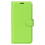 Xiaomi 15 Couvercle de rabat en cuir artificiel avec porte-carte et fonction du support – Breedingwood Xiaomi 15 Couvercle de revers en cuir artificiel avec porte-carte et fonction du stand – vert