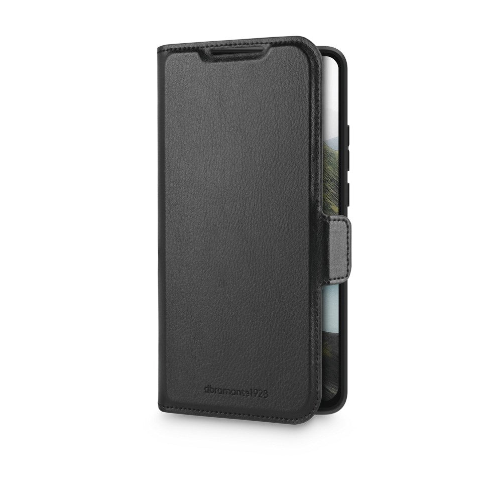 Xiaomi 15 Dbramante1928 Oslo Pro Slim Recycled Plastic Flip Cover avec porte-carte – Sortxiaomi 15 Dbramante1928 Oslo Pro Slim Recycled Plastic Flip Cover avec porte-carte – noir 4