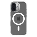 Case transparente iPhone 16 décodé – 100% recyclage plast – Magsafe compatible – Case transparent transparent iPhone 16 décodé – Plast 100% recyclé – Magsafe compatible – transparent