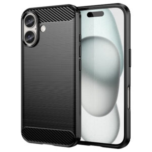 iPhone 16 Brossed Carbone Cover – Sortidwood iPhone 16 Brackaged Carbone Cover – Black iPhone 16 Brossed Carbone Cover – Sortidwood iPhone 16 Brackaged Carbone Cover – Black