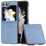 Samsung Galaxy Z Flip6 Couverture Rhinsten 5G – Blueiderwood Samsung Galaxy Z Flip6 Couverture Rhinsten 5G – Bleu
