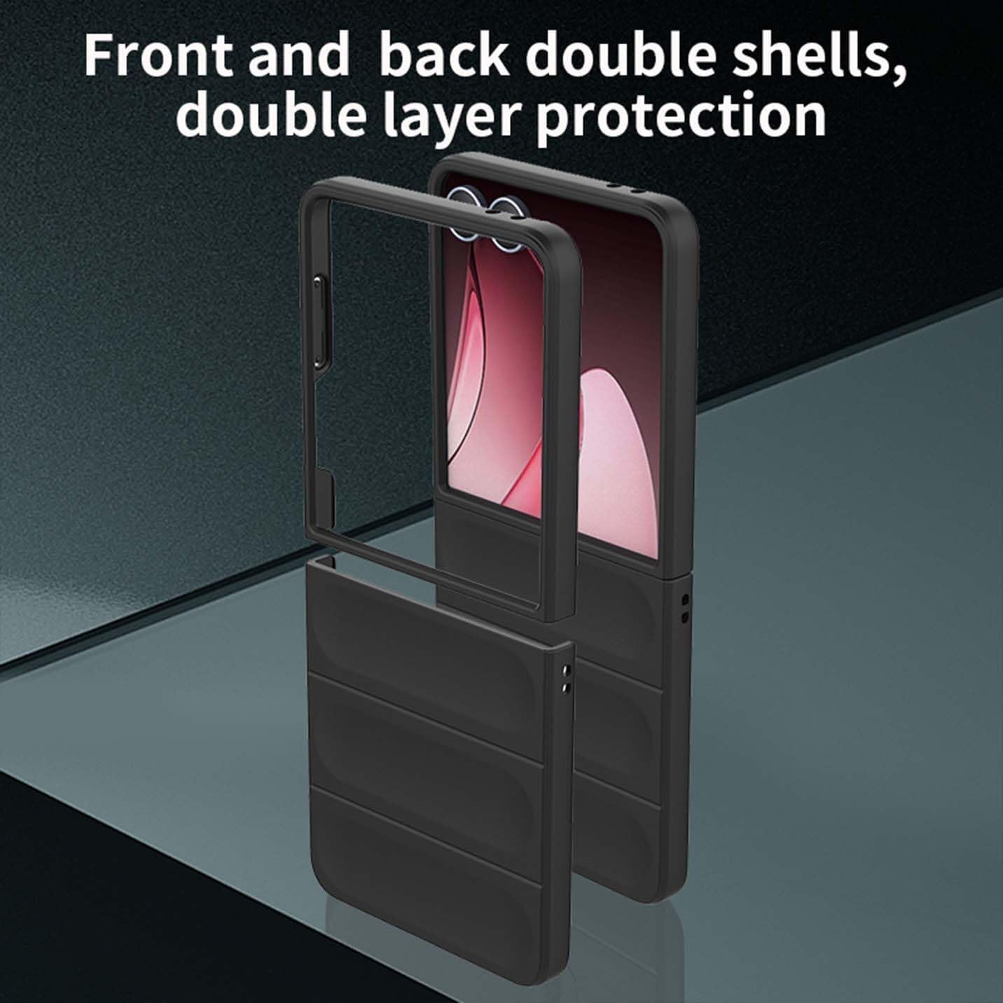 Étui Borya pour Samsung Galaxy Z Flip7 (FLIP 7), couverture de pare-chocs en silicone TPU Soft TPU à l'épreuve des chocs, – Image 5