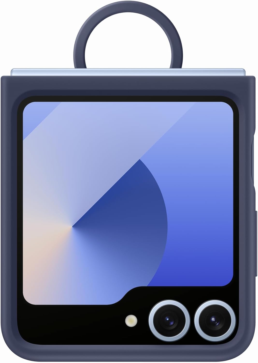 Coque galaxy z flip 6 - Coque en silicone Samsung Coque en silicone bleu marine pour Galaxy Z Flip6 – Image 2