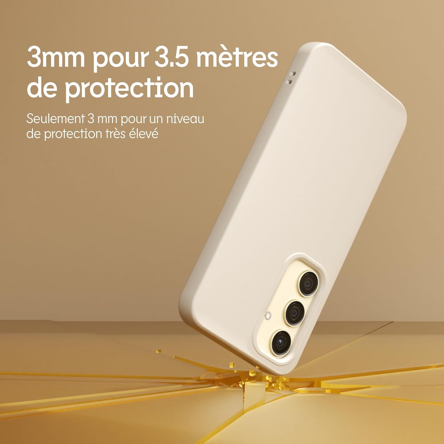 Coque samsung S24 - Cas de Rhinoshield compatible avec (Galaxy S24) | SousSuit - boîtier mince avec technologie d'absorption des chocs et finition mate premium - noir – Image 3