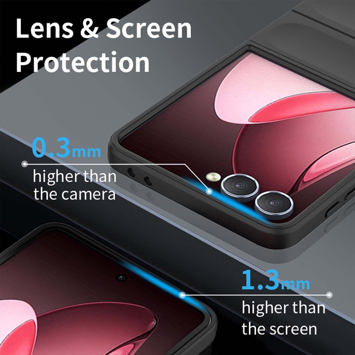 Étui Borya pour Samsung Galaxy Z Flip7 (FLIP 7), couverture de pare-chocs en silicone TPU Soft TPU à l'épreuve des chocs, – Image 7