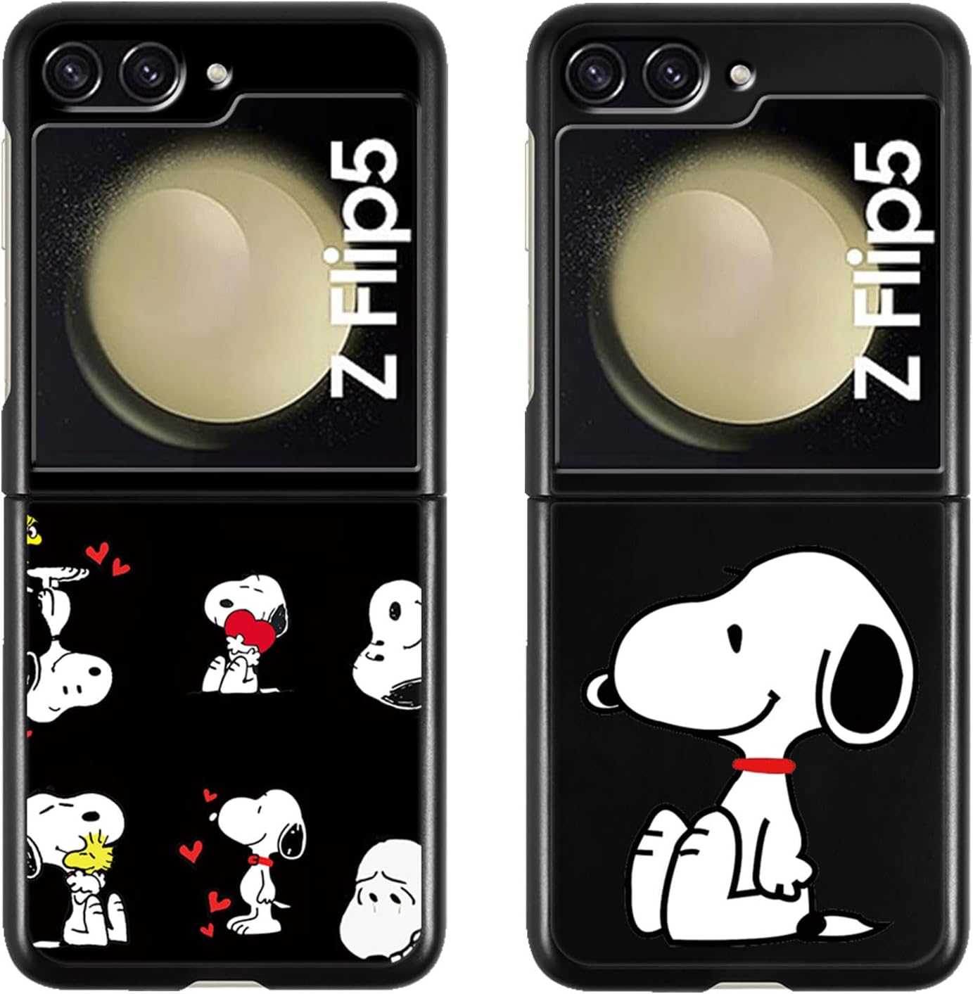 Coque galaxy z flip 6 - nurkorki (Lot de 2 Coques pour Samsung Galaxy Z Flip 5 5G 6,7", Mignon Dessin Animé Drôle Mode Anti-Choc TPU Silicone Coque de Protection pour Samsung Galaxy Z Flip 5 5G – Image 2
