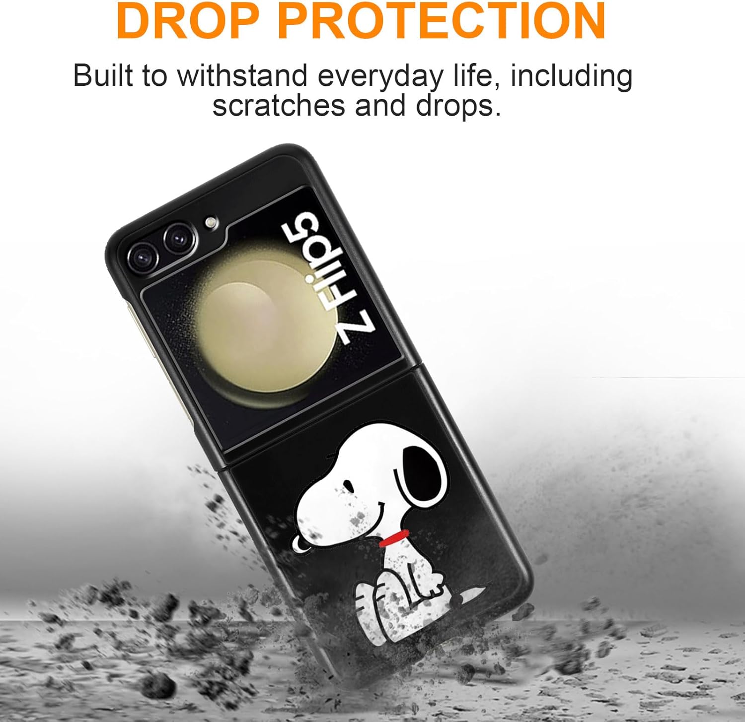 Coque galaxy z flip 6 - nurkorki (Lot de 2 Coques pour Samsung Galaxy Z Flip 5 5G 6,7", Mignon Dessin Animé Drôle Mode Anti-Choc TPU Silicone Coque de Protection pour Samsung Galaxy Z Flip 5 5G – Image 5