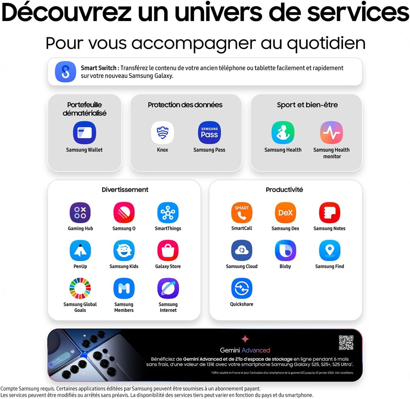 Samsung s25 Edge - Samsung Galaxy S25, Smartphone Android 5G avec Galaxy AI, 512 Go, Chargeur Secteur Rapide 25W Inclus, Smartphone Débloqué, Bleu Nuit, Version FR – Image 11