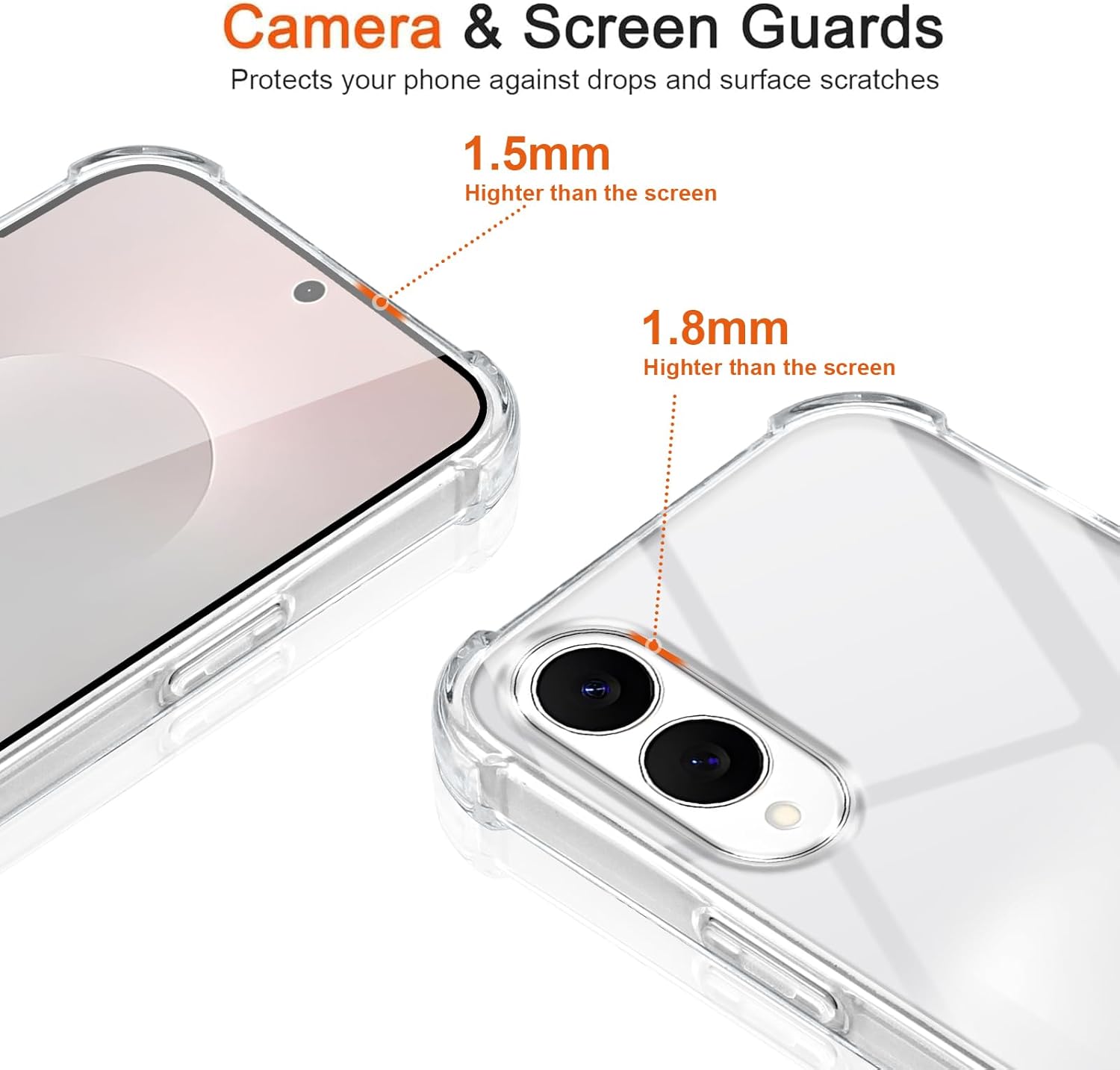 Samsung s25 Edge - Coque avec cordon pour Samsung Galaxy S25 Edge, coque de téléphone réglable avec lanière, transparente, ultra douce, en silicone TPU, résistante aux chocs, noir – Image 3