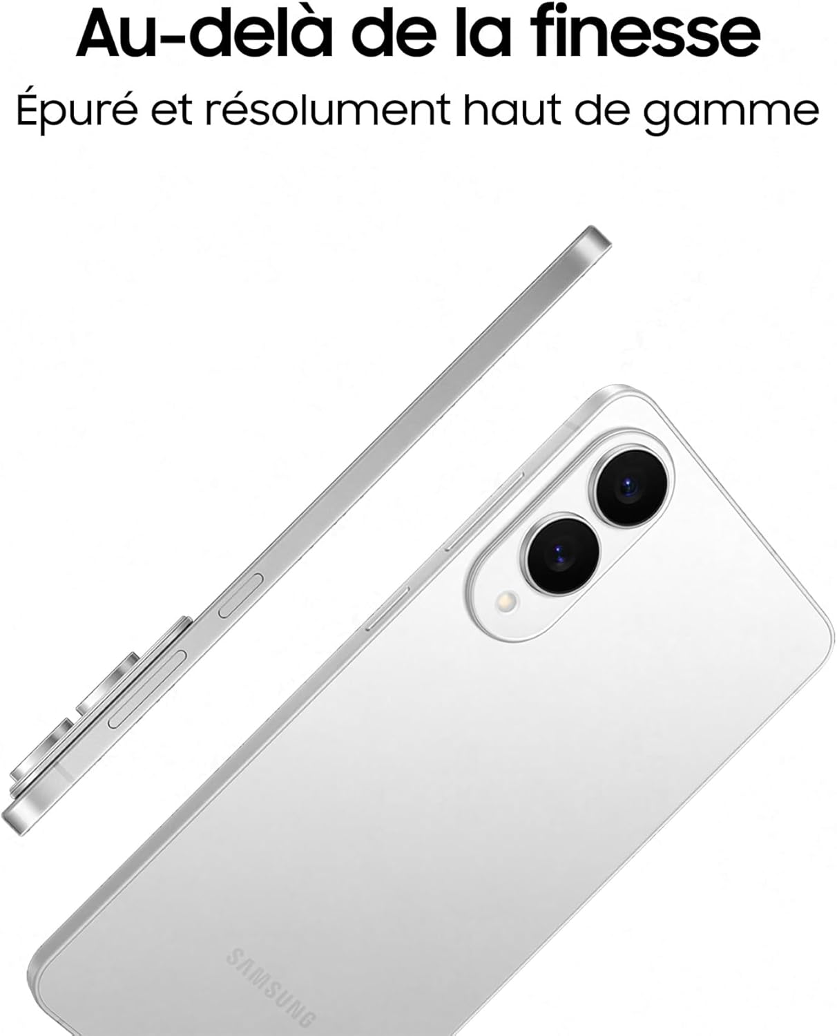 Samsung s25 Edge - Samsung Galaxy S25 Edge, Smartphone Android 5G avec Galaxy AI, 256 Go, Chargeur Secteur Rapide 25W Inclus, Smartphone Débloqué, Noir Titane Absolu, Version FR – Image 8