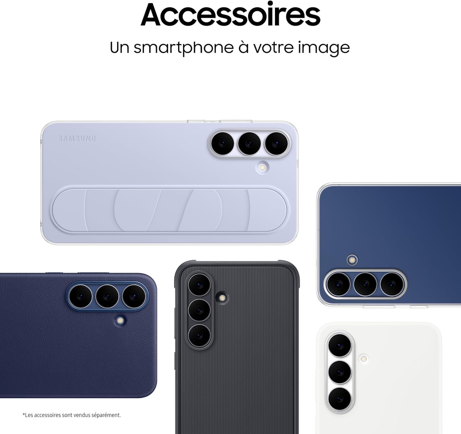 Samsung s25 Edge - Samsung Galaxy S25 FE, Smartphone Android 5G avec Galaxy AI, 256 Go, Chargeur Secteur Rapide 25W Inclus, Smartphone Débloqué, Bleu Nuit, Version FR – Image 9