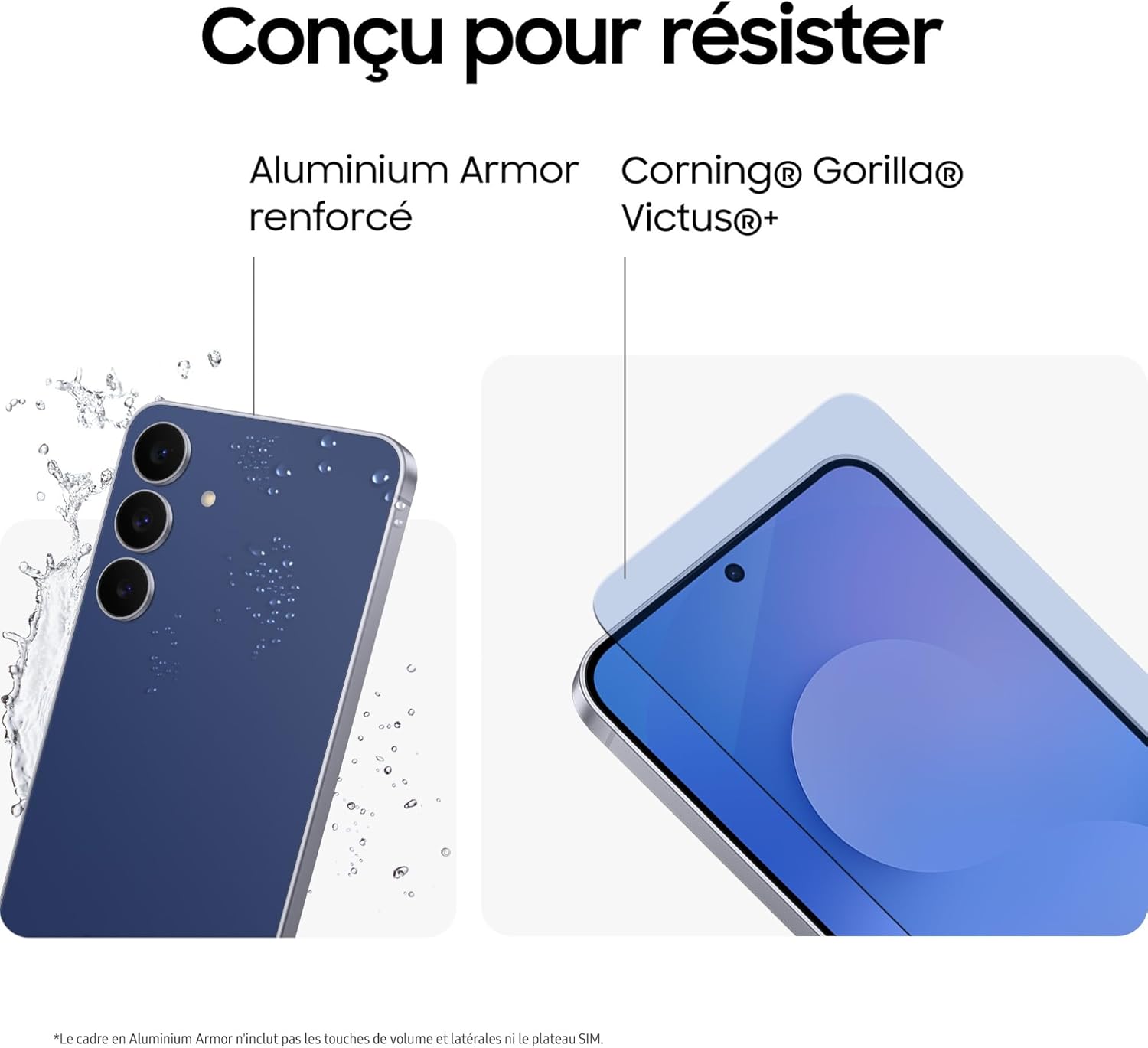 Samsung s25 Edge - Samsung Galaxy S25 FE, Smartphone Android 5G avec Galaxy AI, 256 Go, Chargeur Secteur Rapide 25W Inclus, Smartphone Débloqué, Bleu Nuit, Version FR – Image 8