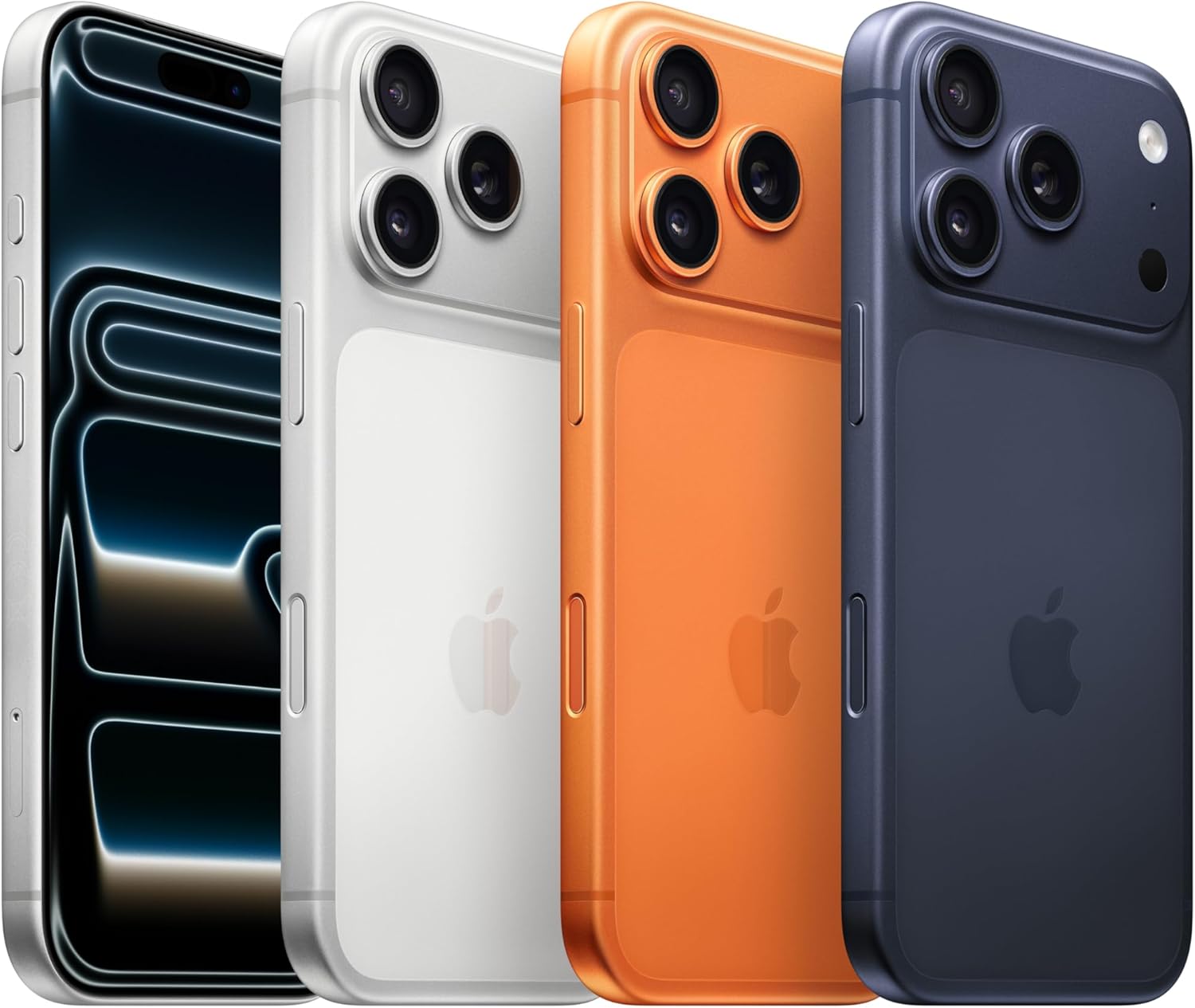 coque iphone 13 - Apple iPhone 17 Pro 1 To : écran de 6,3 pouces avec ProMotion jusqu'à 120 Hz, puce A19 Pro, autonomie prodigieuse, système de caméra Pro Fusion avec caméra frontale Center Stage ; Orange cosmique – Image 6