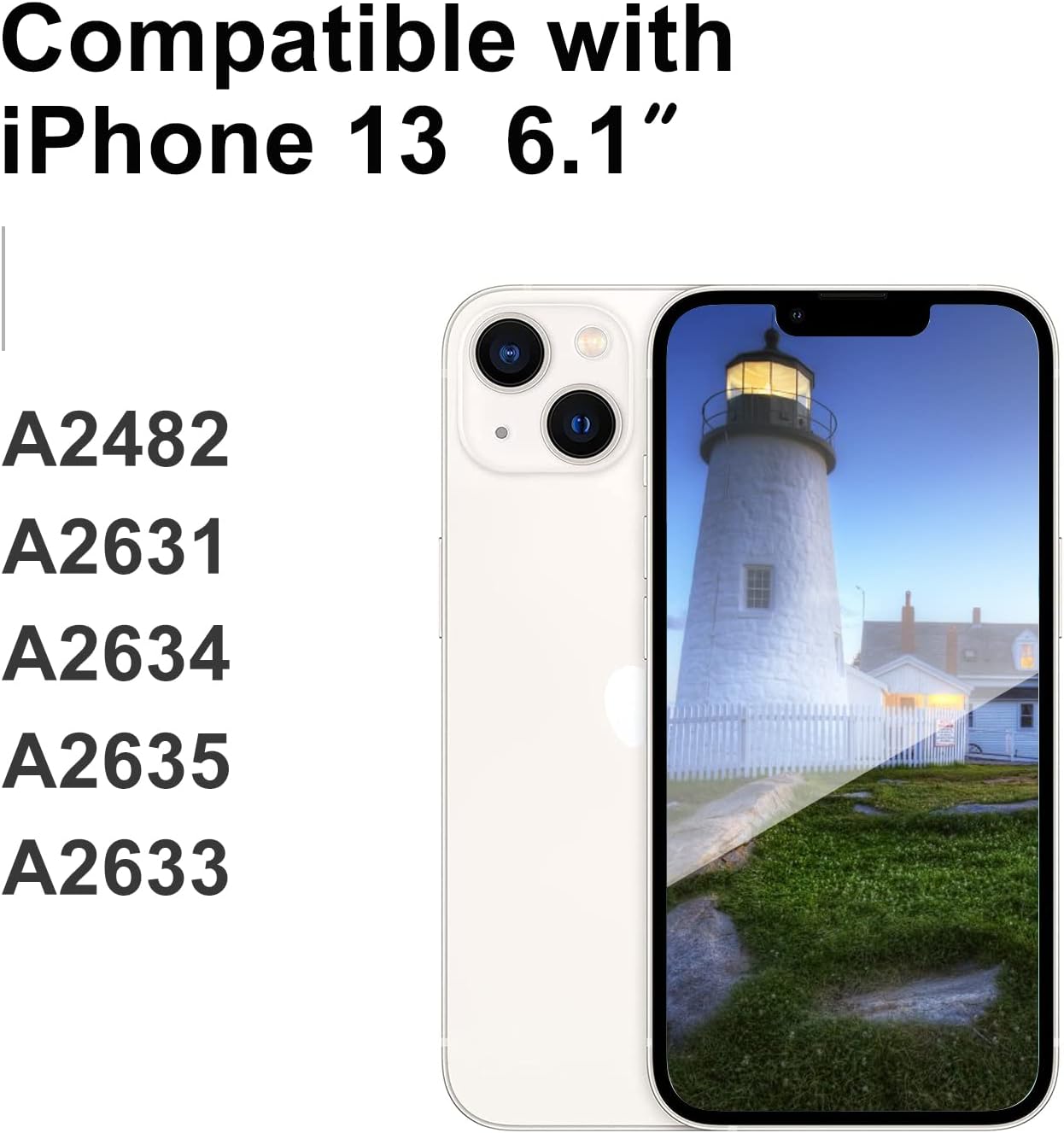 iphone 13 - LL TRADER Écran pour iPhone 13 LCD 6,1" Remplacement FHD Écran Tactile 3D Tactile Numériseur Cadre Assemblage et Kit de Réparation U01 – Image 3