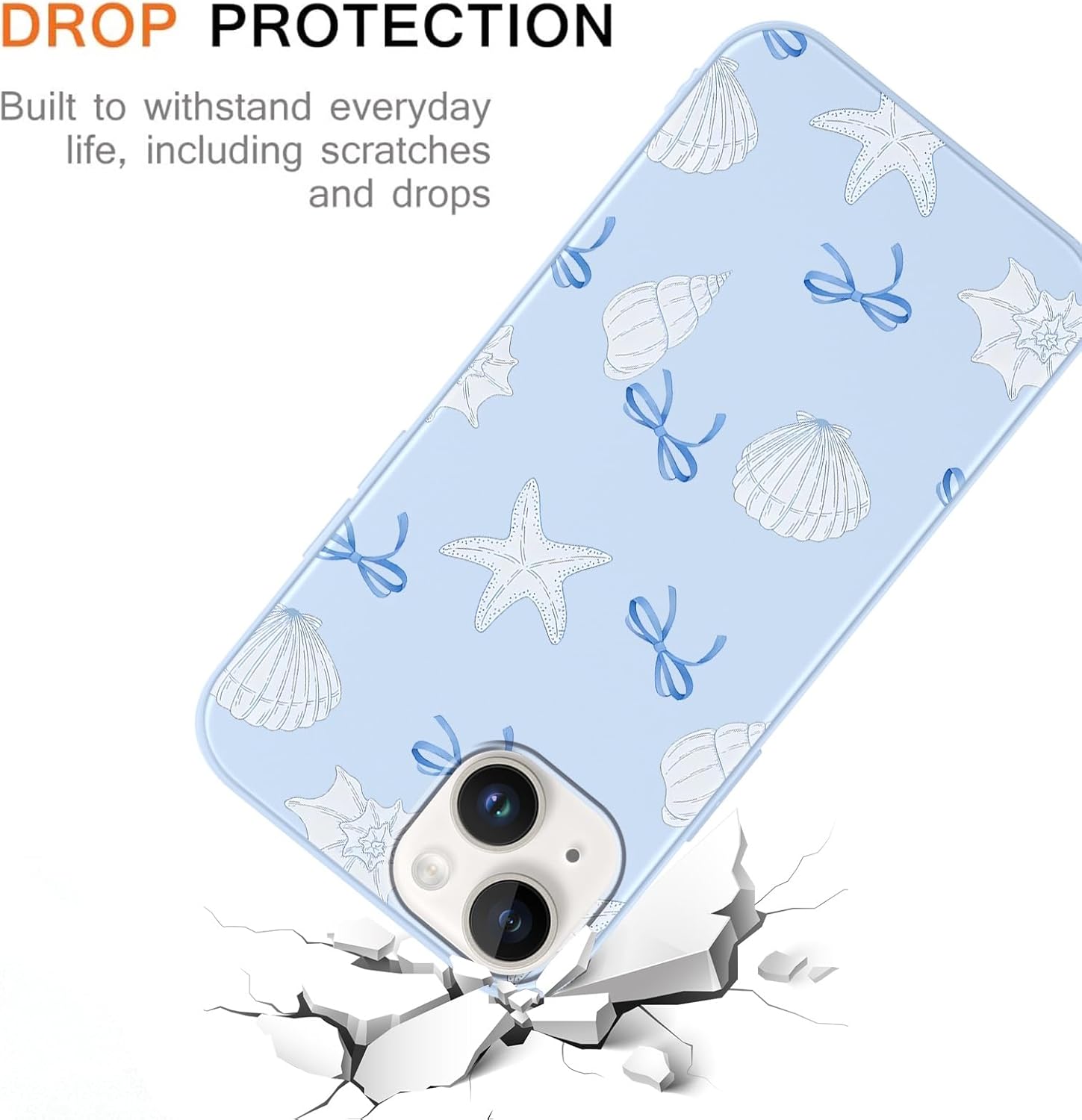 coque iphone 13 - Saqmkil Coque pour iPhone 14/iPhone 13 6,1", Coque en Silicone Vert avec Motif Esthétique, Protection Anti-Rayures Coque Souple TPU Gel Bumper Cover pour iPhone 13 - Bow 02 – Image 5