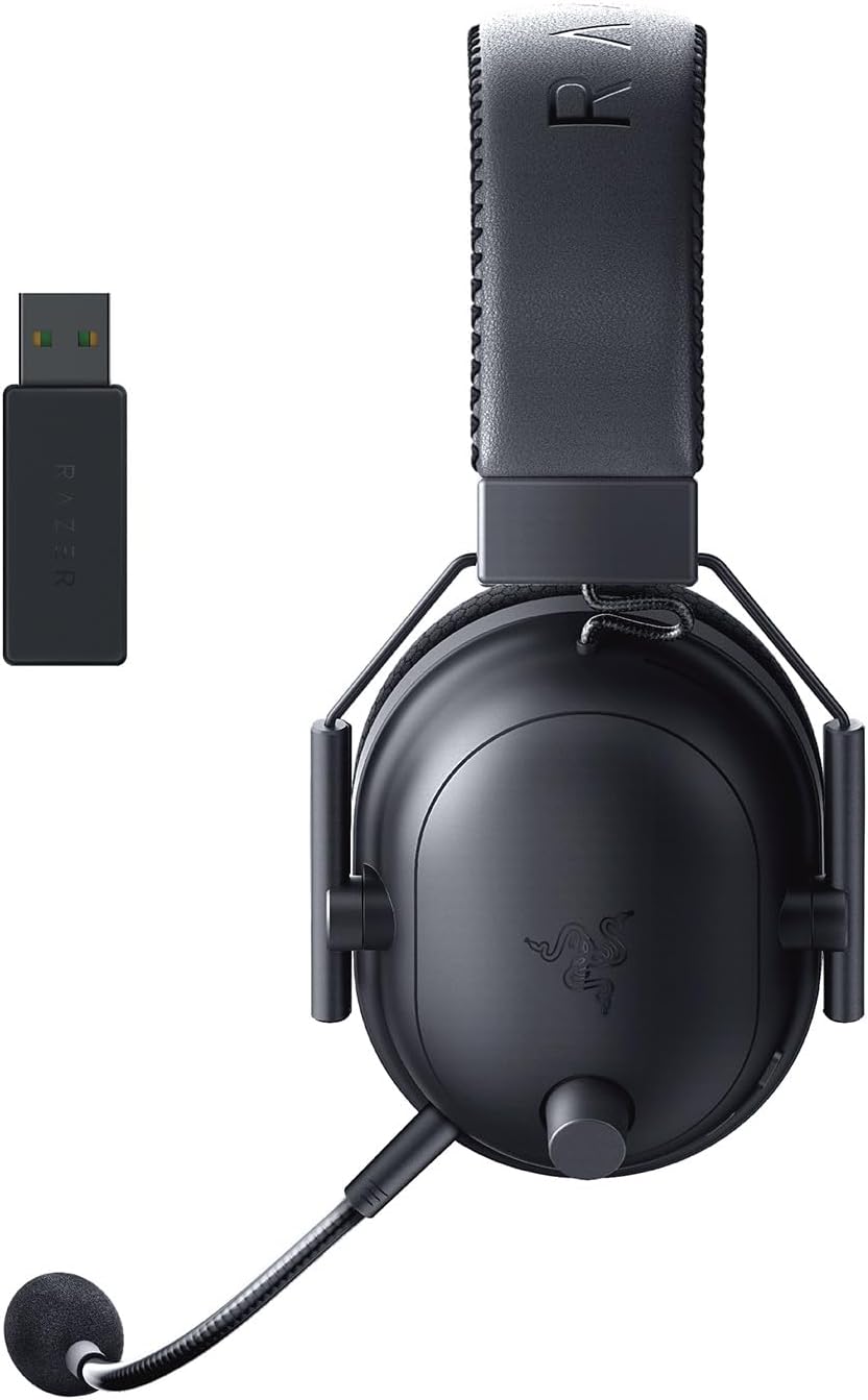 coque iphone 13 - Razer BlackShark V2 Pro (2023) pour PC - Casque sans fil E-Sports Premium (Microphone HyperClear Super Wideband, TriForce Titanium 50 mm, Bluetooth, Batterie jusqu'à 70 heures) Noir – Image 14