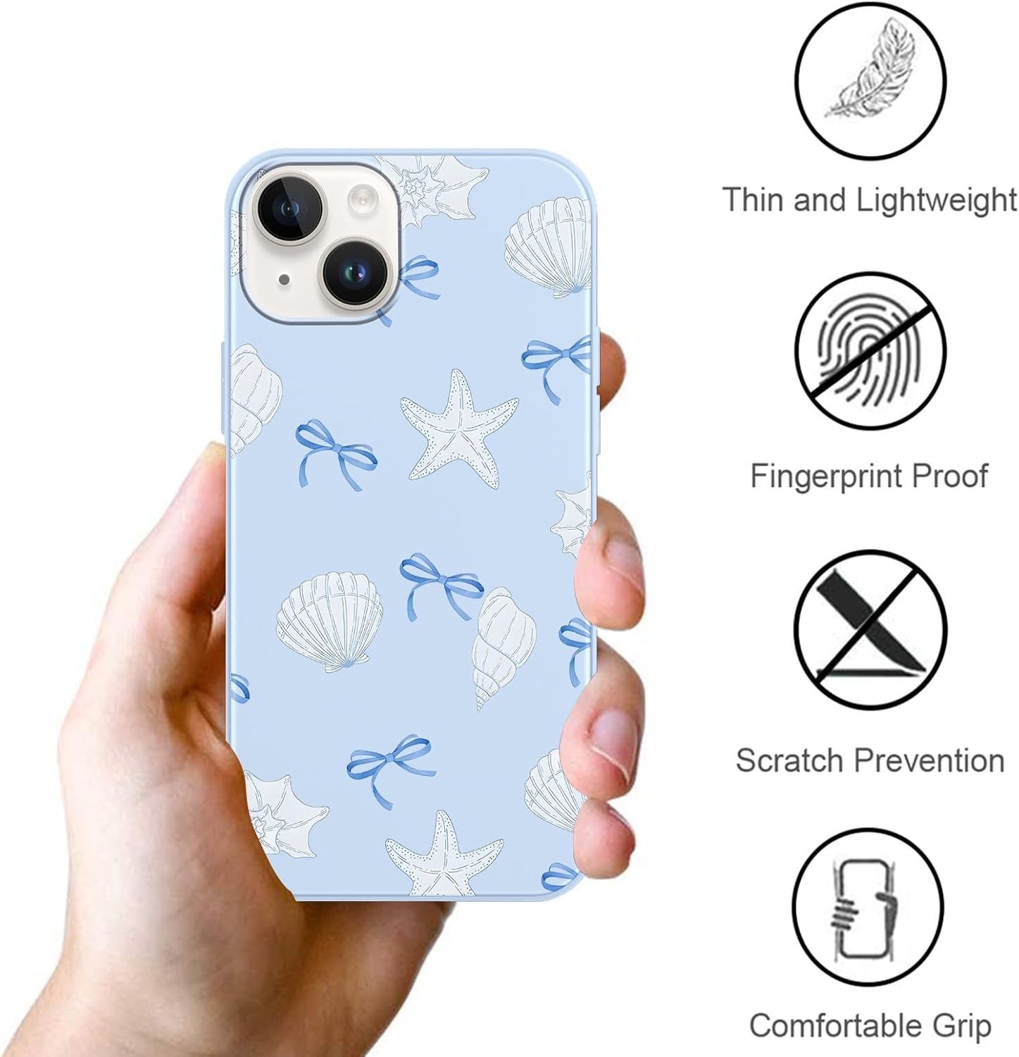 coque iphone 13 - Saqmkil Coque pour iPhone 14/iPhone 13 6,1", Coque en Silicone Vert avec Motif Esthétique, Protection Anti-Rayures Coque Souple TPU Gel Bumper Cover pour iPhone 13 - Bow 02 – Image 6