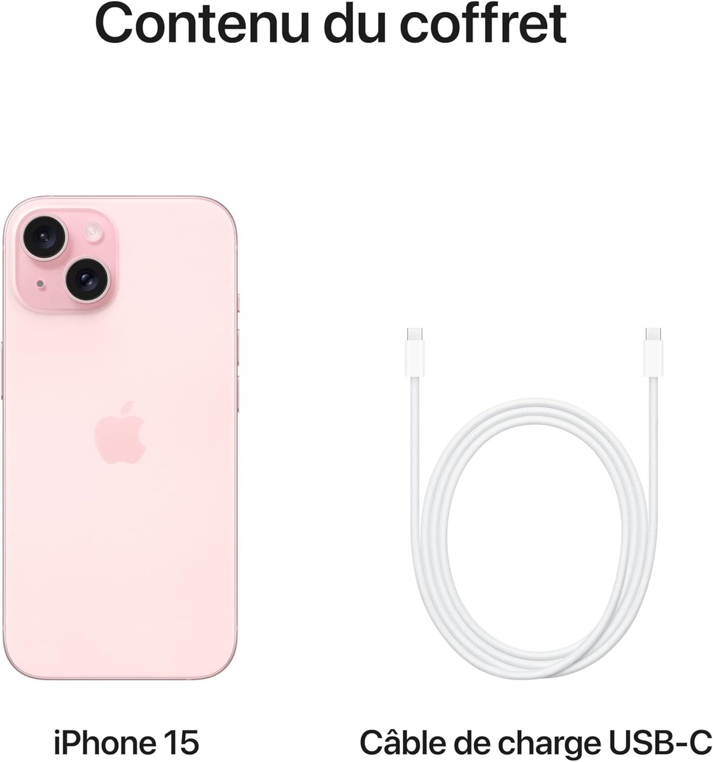 iphone 13 - Apple iPhone 15 (128 Go) - rose – Image 7