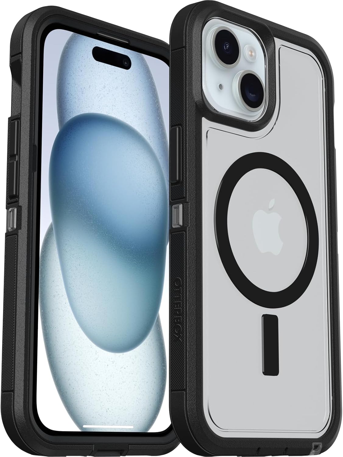 iphone 13 - OtterBox Defender XT Coque pour SKITTLES avec MagSafe, Antichoc, anti-chute, robuste, supporte 5 x plus de chutes que la norme militaire, Transparent/Noir – Image 2