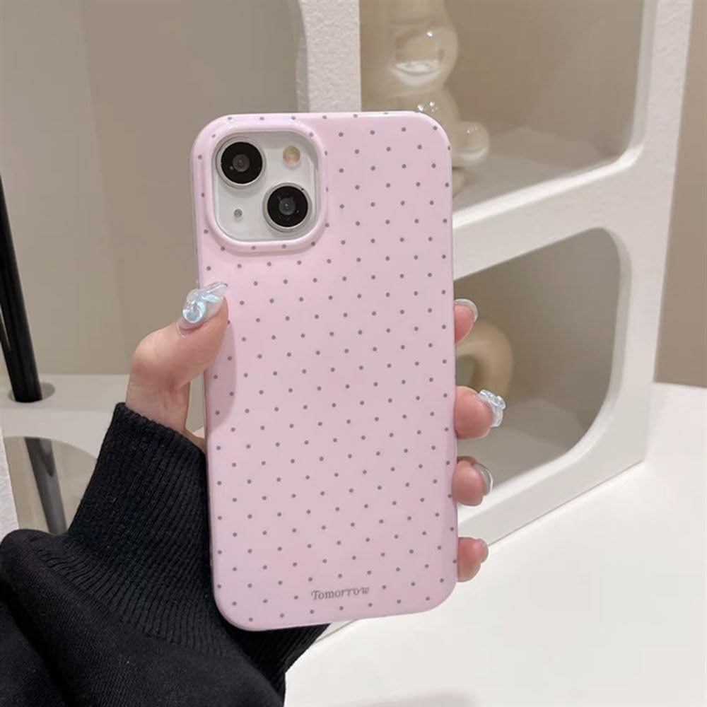 Coque iPhone 17 silicone TPU motif à pois | France Coques – Image 6