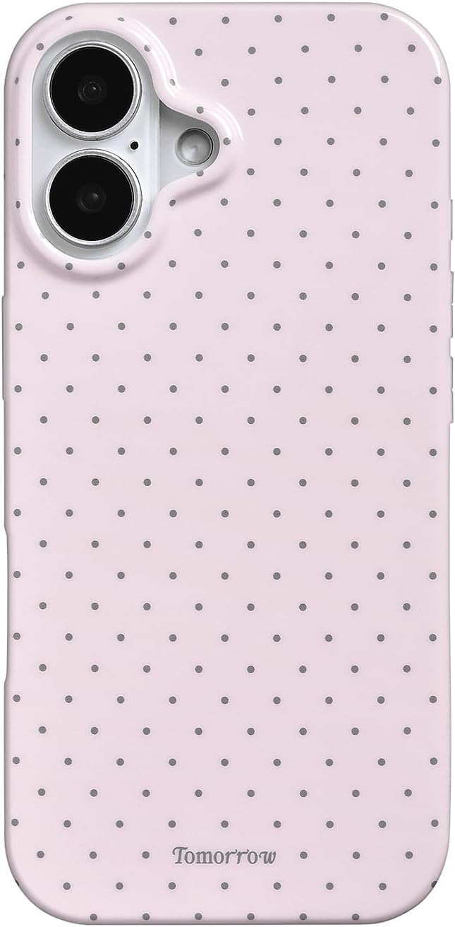 Coque iPhone 17 silicone TPU motif à pois | France Coques – Image 2