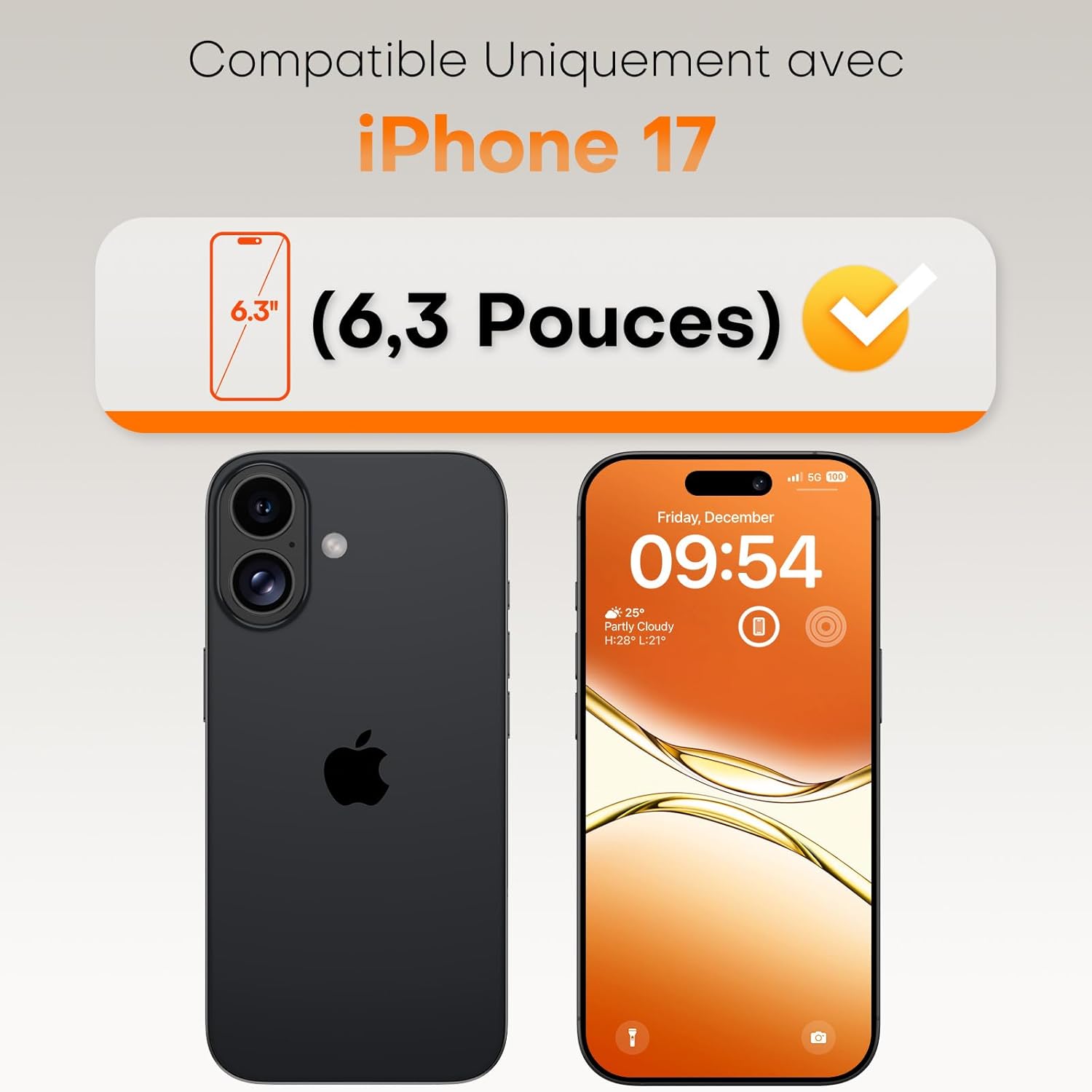 Coque iPhone 17 verre trempé 9H | France Coques – Image 3